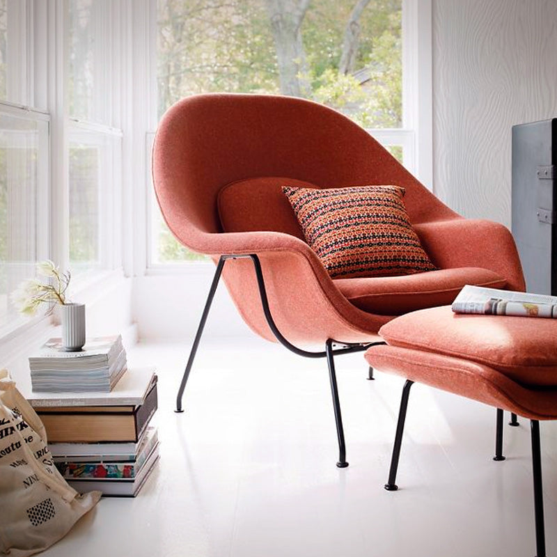 Sillón Womb Estructura Negra